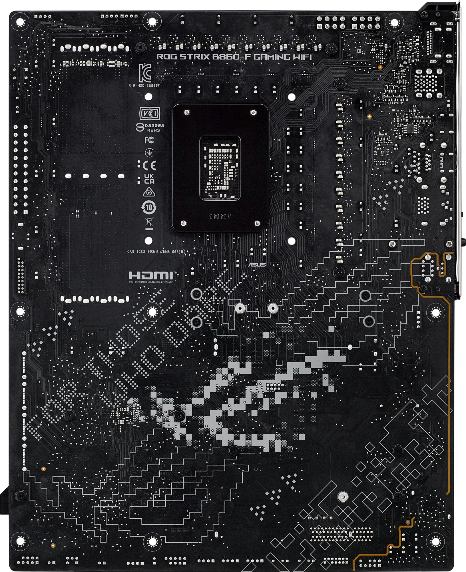 Материнская плата Asus ROG STRIX B860-F GAMING WIFI Soc-1851 Intel B860 4xDDR5 ATX AC`97 8ch(7.1) 2.5Gg RAID+HDMI — миниатюра 8