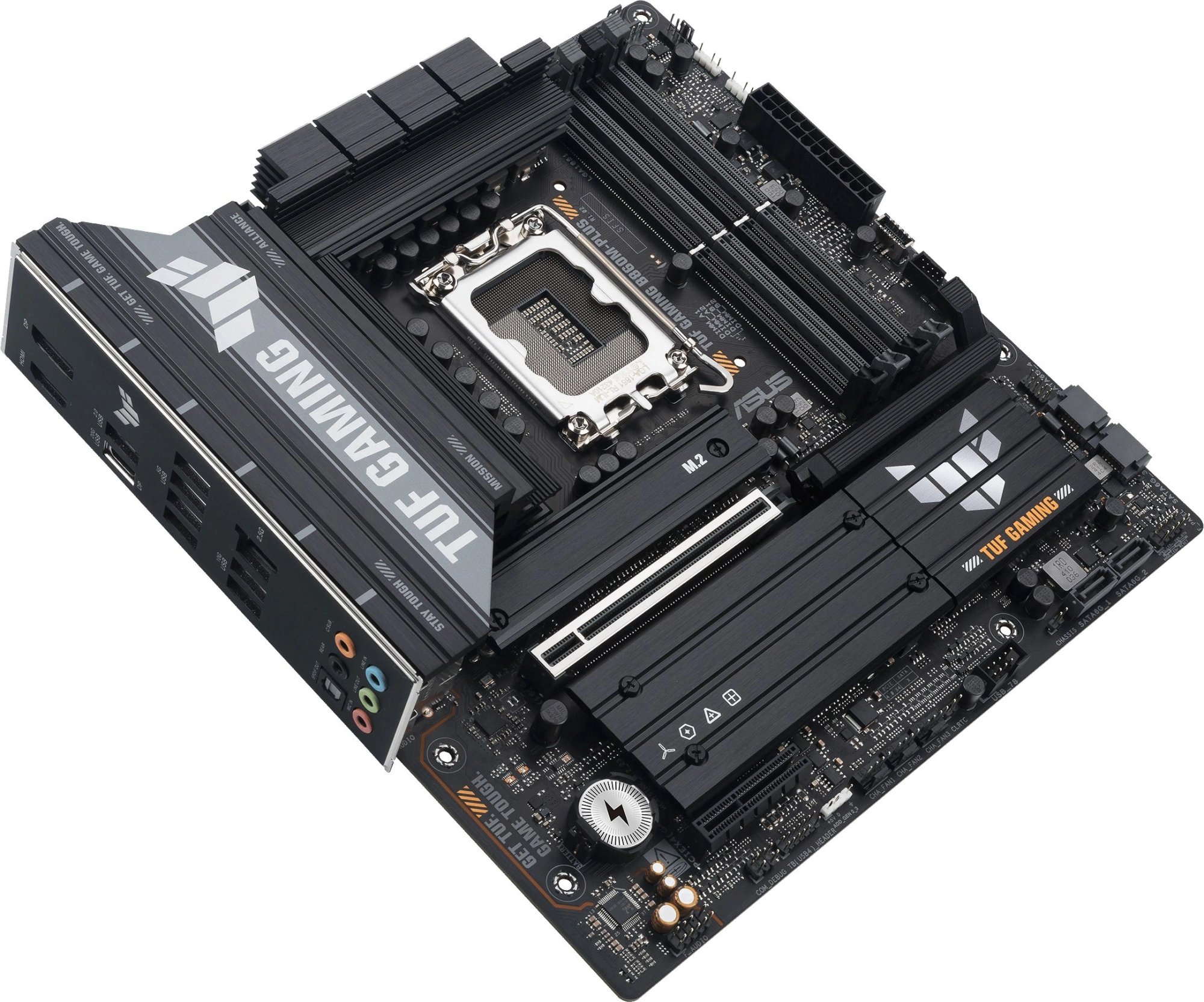 Материнская плата Asus TUF GAMING B860M-PLUS Soc-1851 Intel B860 4xDDR5 mATX AC`97 8ch(7.1) 2.5Gg RAID+HDMI+DP — миниатюра 5