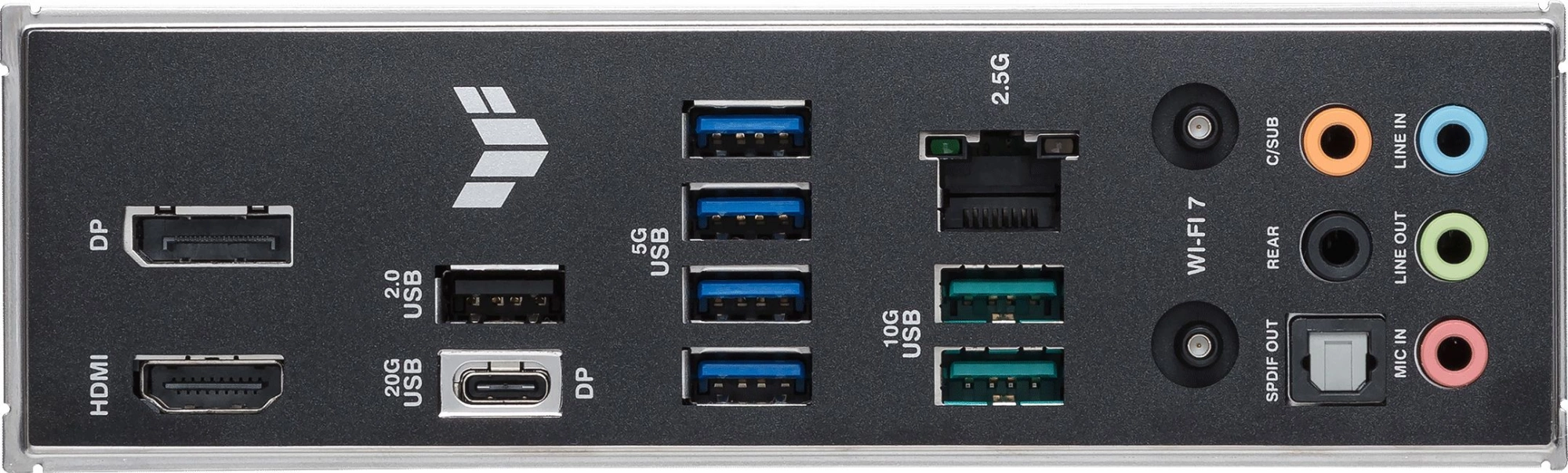 Материнская плата Asus TUF GAMING B860M-PLUS WIFI Soc-1851 Intel B860 4xDDR5 mATX AC`97 8ch(7.1) 2.5Gg RAID+HDMI+DP — миниатюра 6