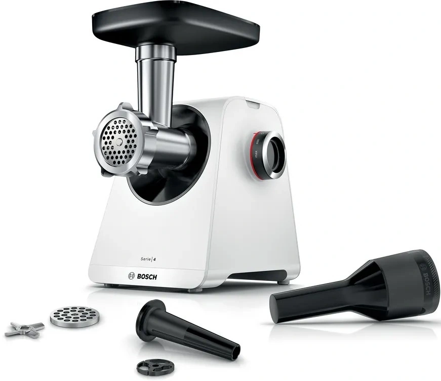 Мясорубка Bosch MFWS420W 1900Вт белый — миниатюра 7