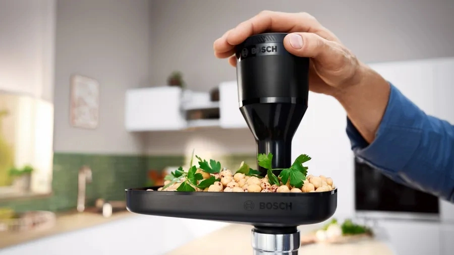 Мясорубка Bosch MFWS420W 1900Вт белый — миниатюра 12