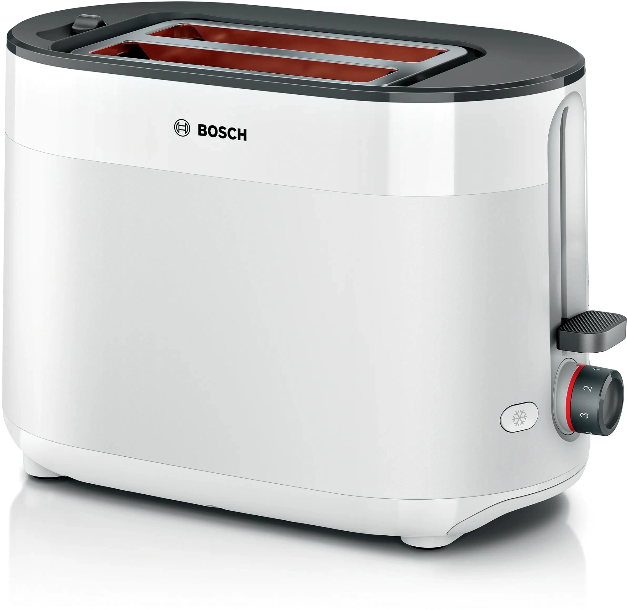 Тостер Bosch TAT2M121 950Вт белый