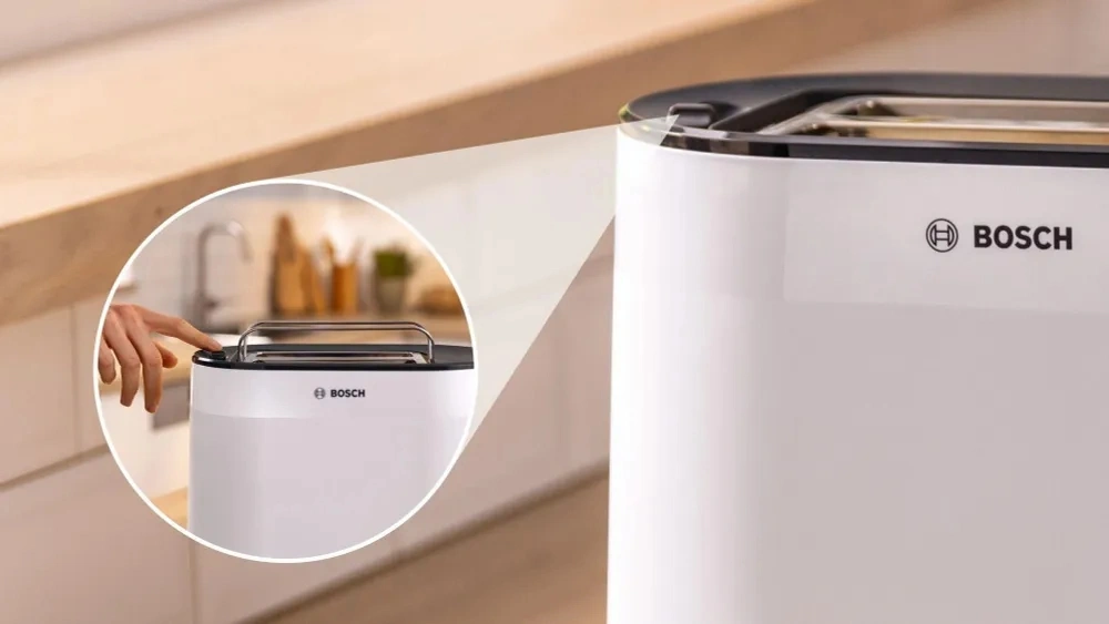 Тостер Bosch TAT2M121 950Вт белый — миниатюра 6