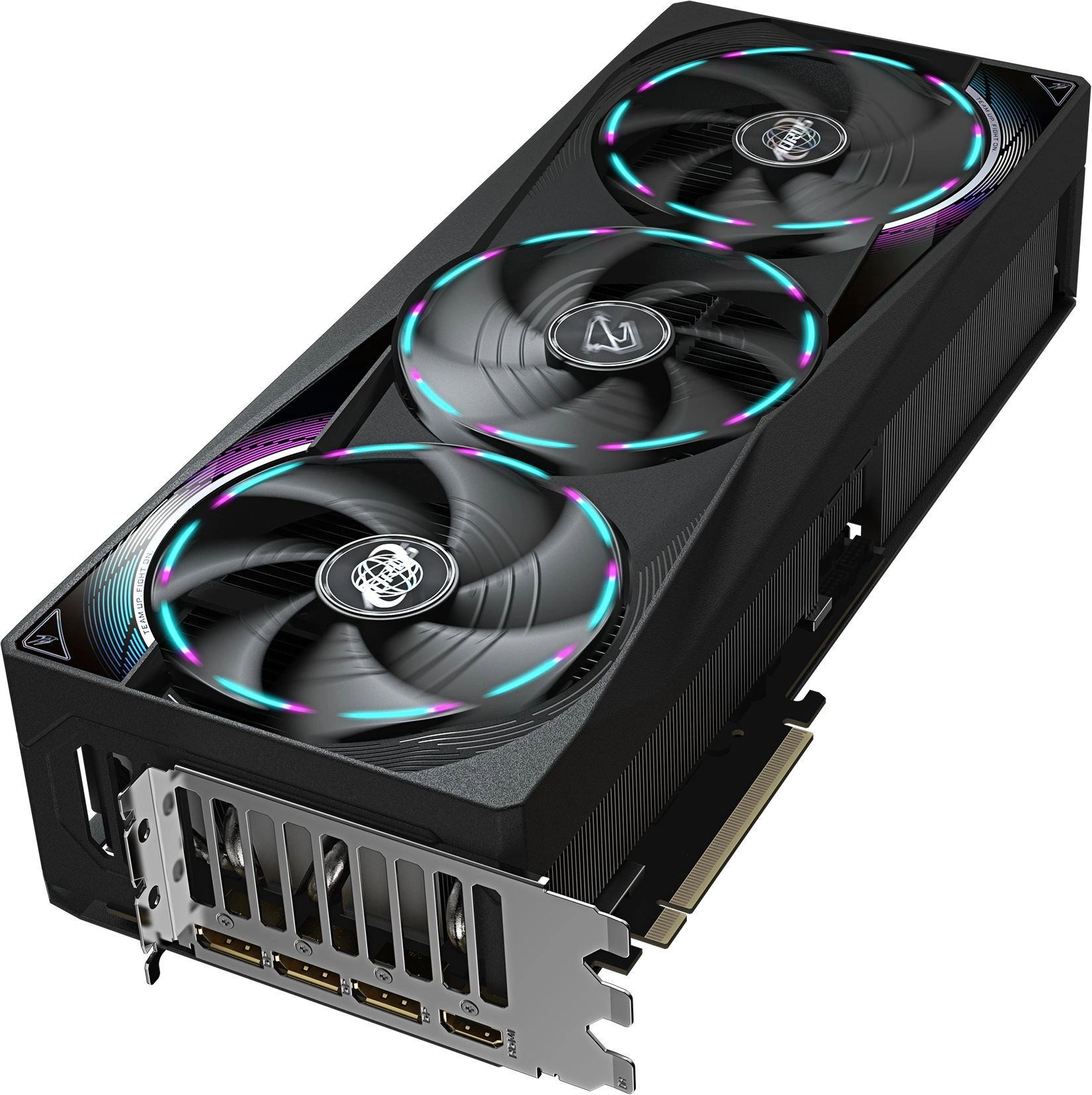 Видеокарта Gigabyte PCI-E 5.0 GV-N507TAORUS M-16GD 1.0 NVIDIA GeForce RTX 5070TI 16Gb 256bit GDDR7 2670/28000 HDMIx1 DPx3 HDCP Ret — миниатюра 3