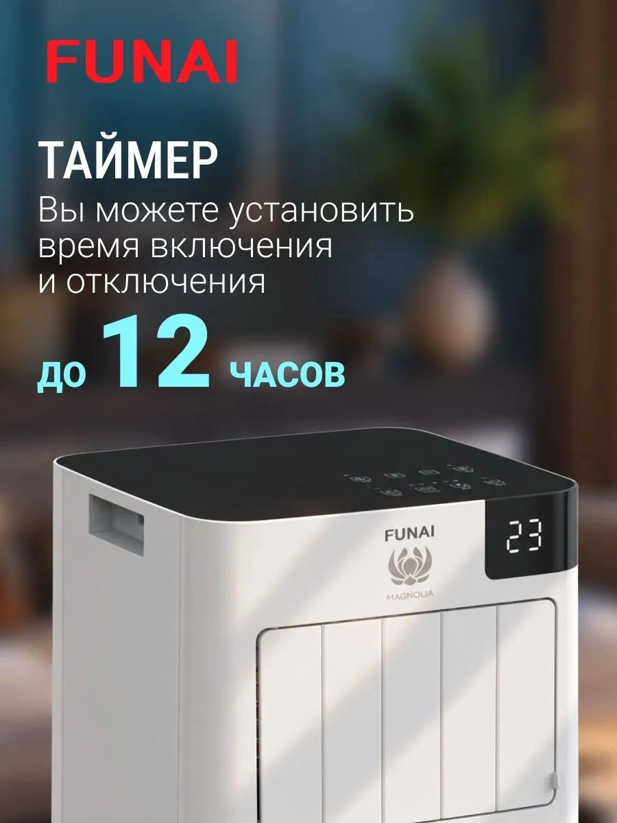 Кондиционер мобильный Funai Magnolia MAC-MG22CON01 белый — миниатюра 15