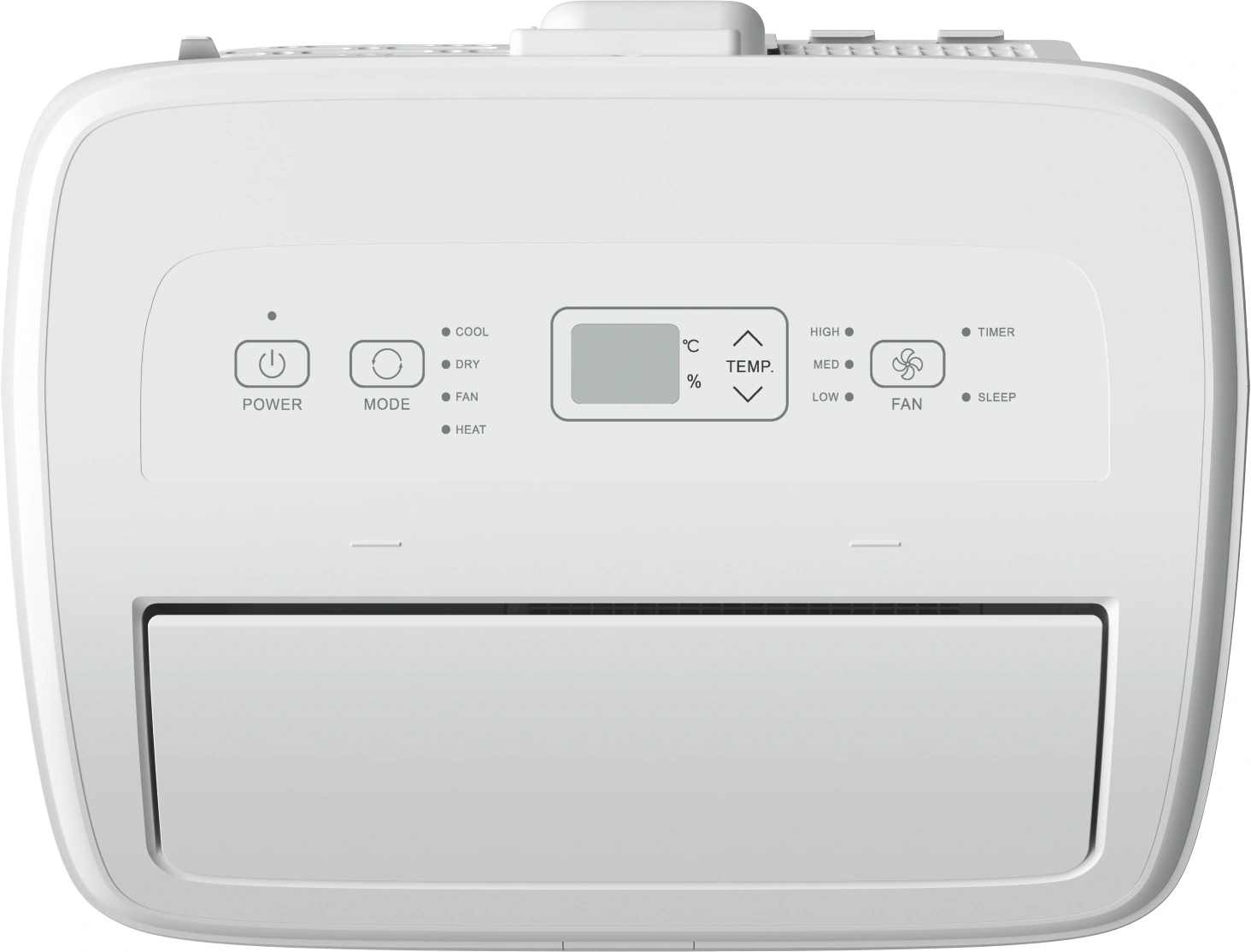 Кондиционер мобильный Hisense C-series AP-12CW4GQCS00 белый — миниатюра 3