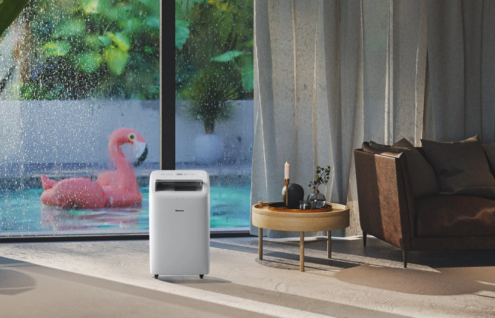 Кондиционер мобильный Hisense C-series AP-12CW4GQCS00 белый — миниатюра 5