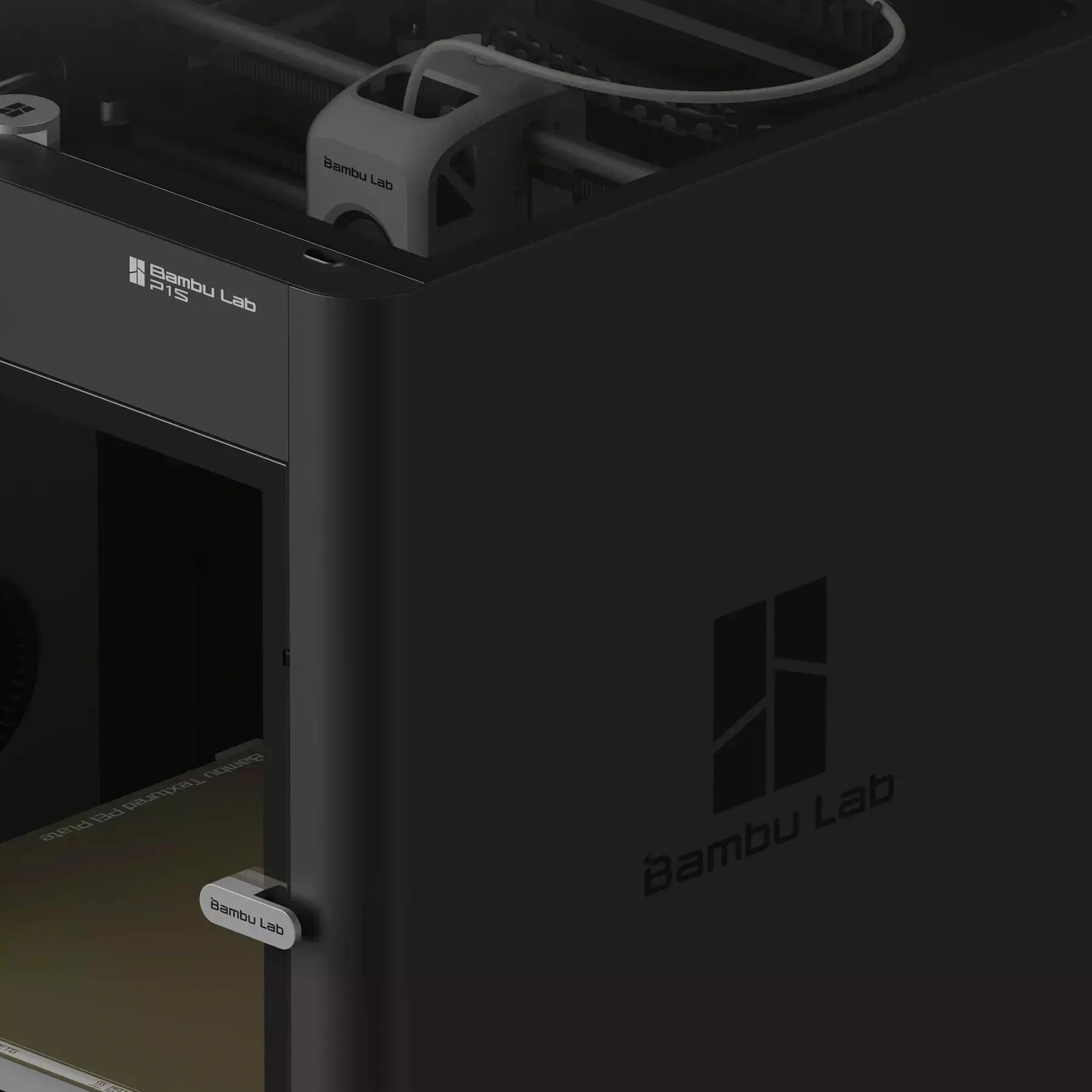 Принтер 3D Bambu Lab P1 S Combo 256x256x256мм ABS/PLA/PETG/Flex/ASA/PC/PET/TPU — миниатюра 4