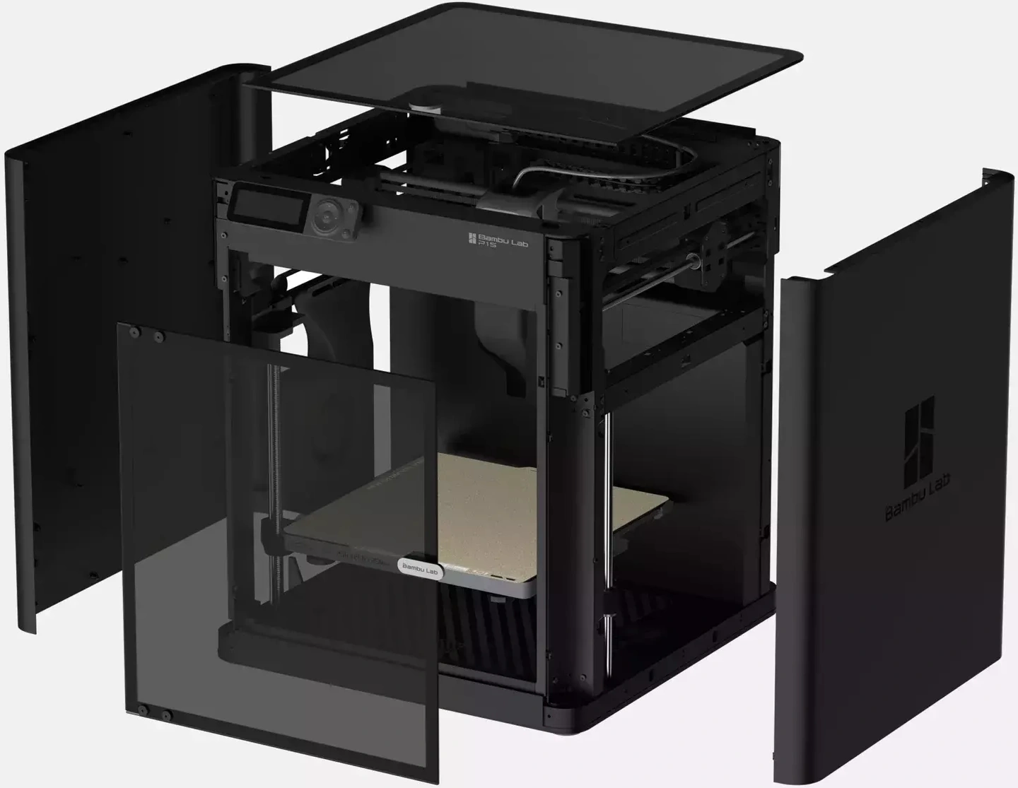 Принтер 3D Bambu Lab P1 S Combo 256x256x256мм ABS/PLA/PETG/Flex/ASA/PC/PET/TPU — миниатюра 2