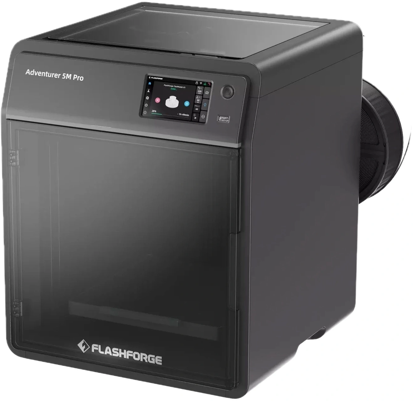 Принтер 3D Flashforge Adventurer 5М Pro 220x220x220мм ABS/PLA/PETG/ASA/Carbon/TPU 100мкм — миниатюра 2