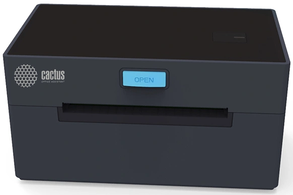 Термопринтер Cactus CS-TP-D420U 203dpi 160мм/с/USB для печ.этик. черный — миниатюра 2
