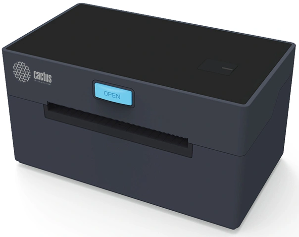 Термопринтер Cactus CS-TP-D420U 203dpi 160мм/с/USB для печ.этик. черный — миниатюра 3