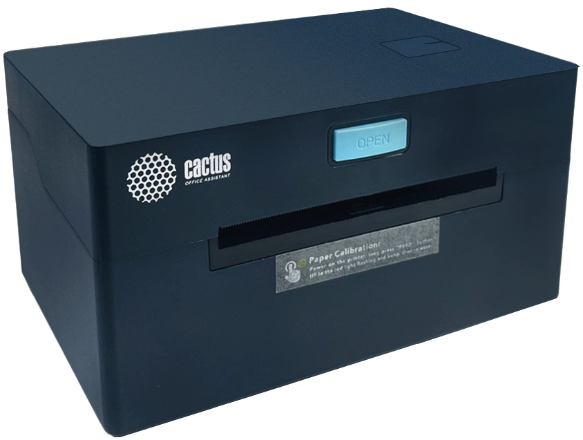 Термопринтер Cactus CS-TP-D420U 203dpi 160мм/с/USB для печ.этик. черный — миниатюра 8