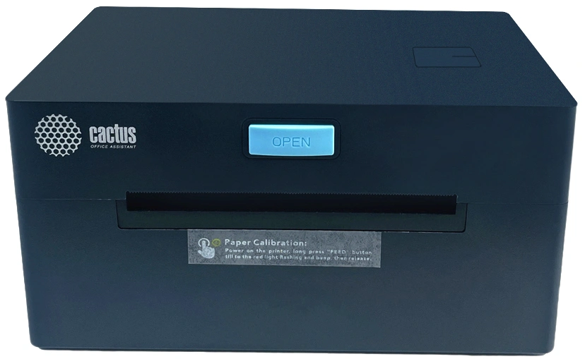 Термопринтер Cactus CS-TP-D420U 203dpi 160мм/с/USB для печ.этик. черный — миниатюра 9