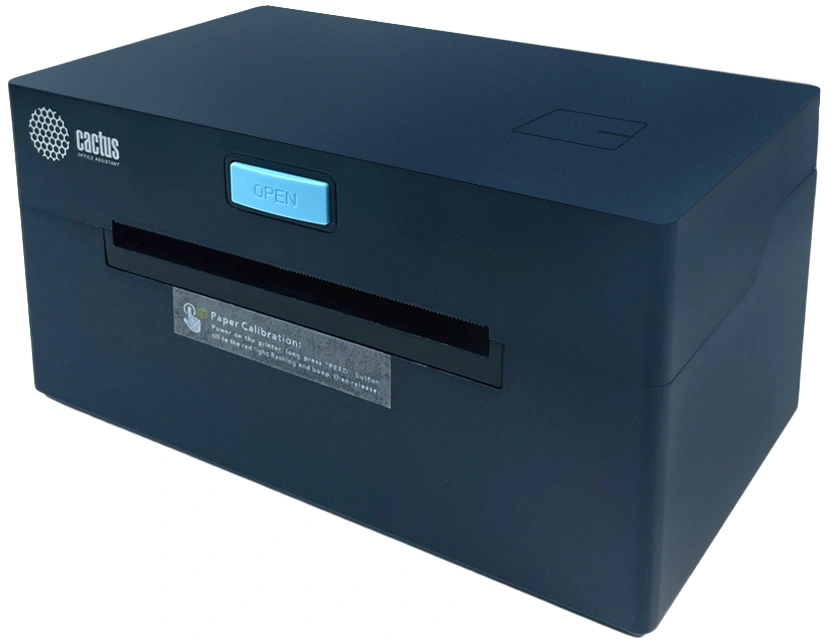 Термопринтер Cactus CS-TP-D420U 203dpi 160мм/с/USB для печ.этик. черный — миниатюра 10