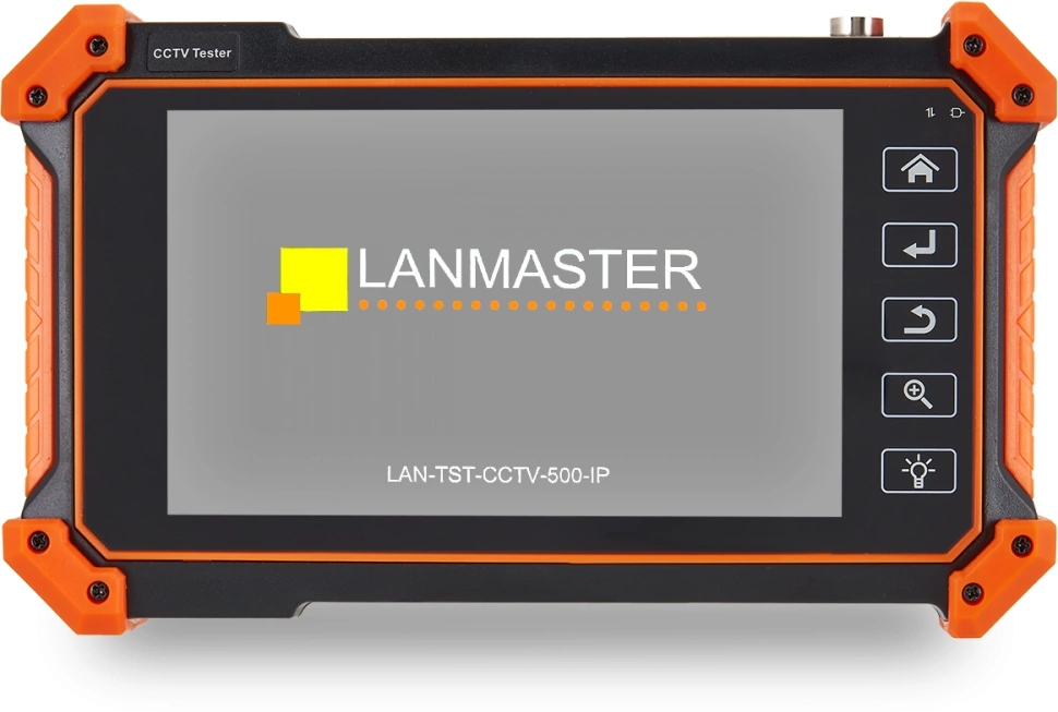 Тестер Lanmaster LAN-TST-CCTV-500-IP оранжевый/черный — миниатюра 2