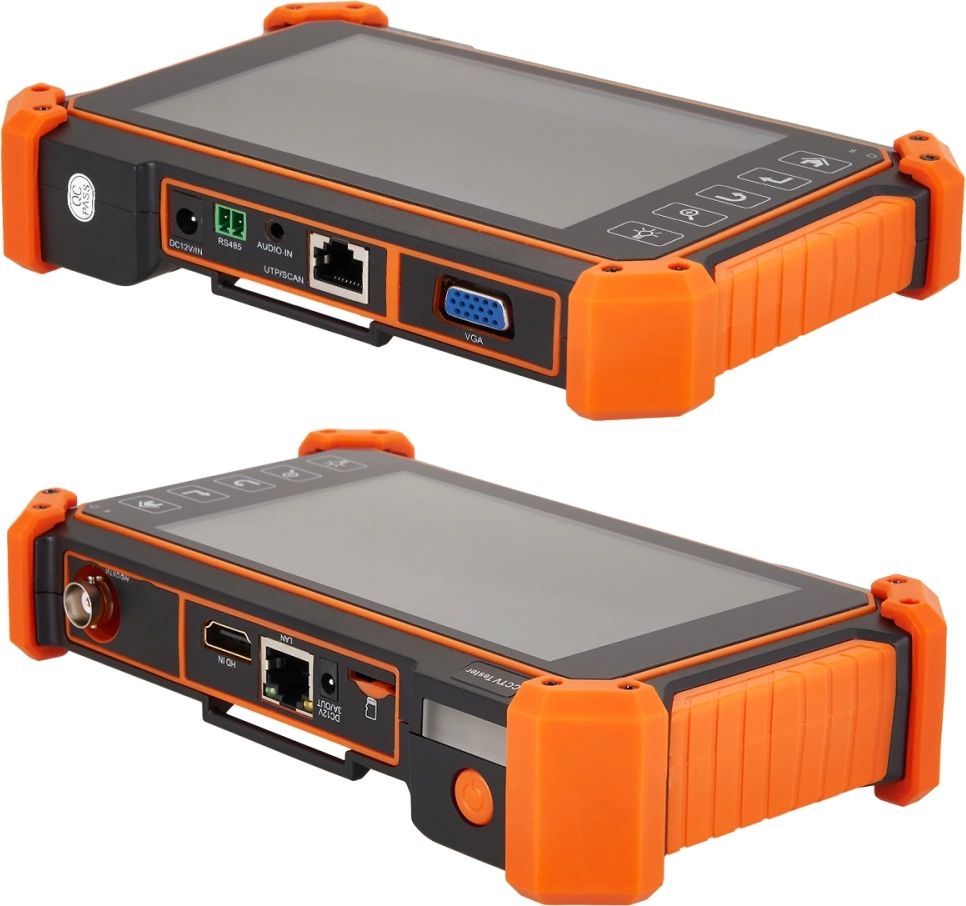 Тестер Lanmaster LAN-TST-CCTV-500-IP оранжевый/черный — миниатюра 4