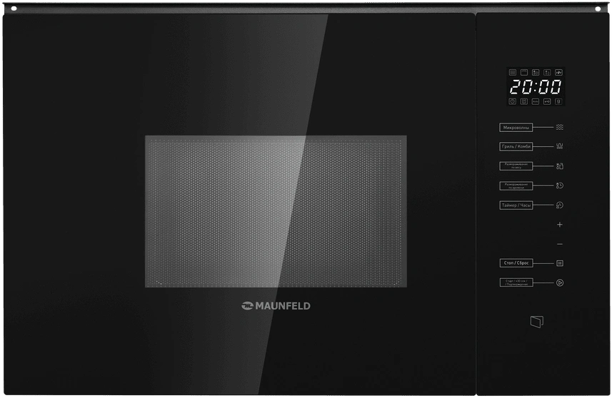 Микроволновая печь Maunfeld MBMO925SGB09 25л. 1450Вт черный (встраиваемая) — фото 1