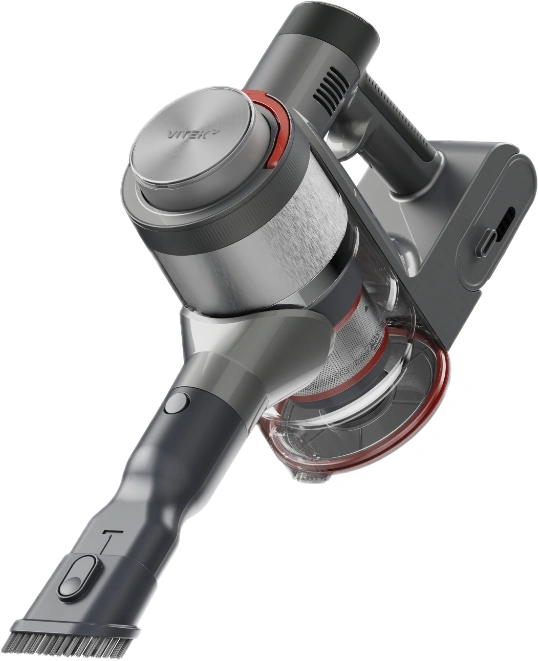 Пылесос Vitek VT-CLSAQUA_RAPID 470Вт серый стальной/серебристый — миниатюра 6