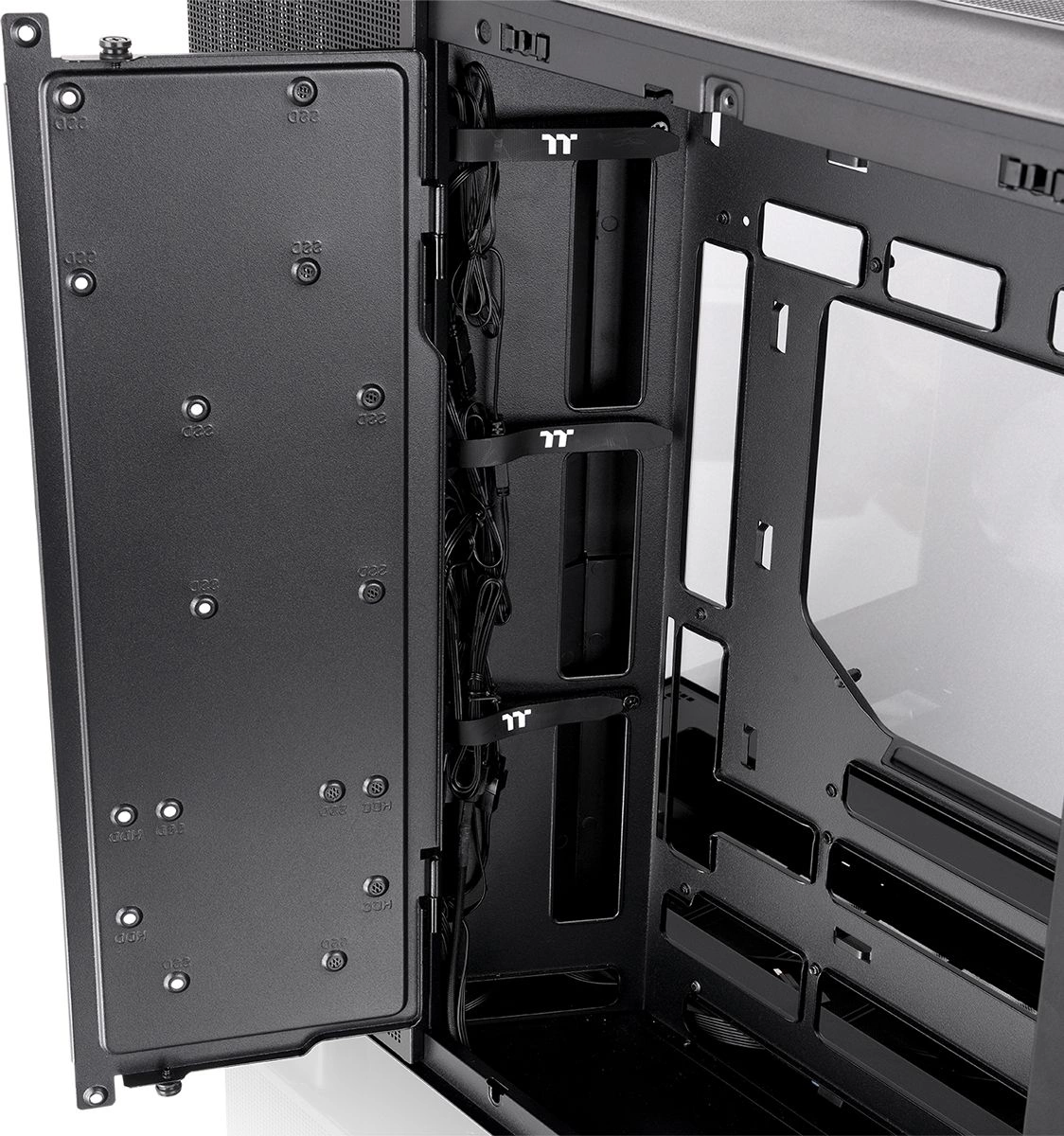Корпус Thermaltake View 380 XL TG черный без БП ATX 5x120mm 2x140mm 2xUSB3.0 audio bott PSU — миниатюра 10