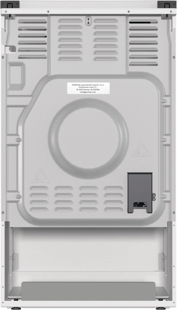 Плита Комбинированная Gorenje GK5A12WG белый (металлическая крышка) реш.сталь — миниатюра 5