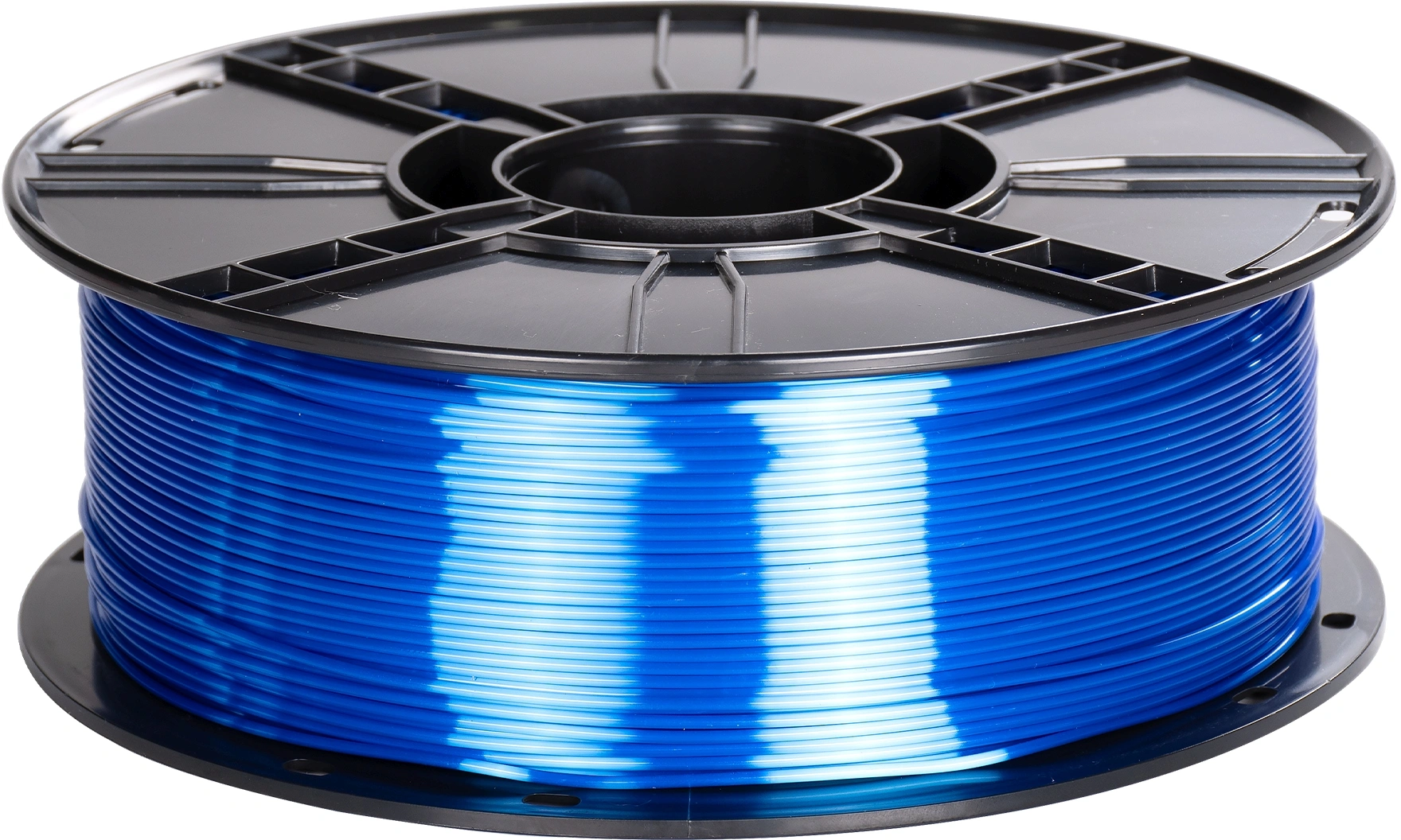 Пластик для принтера 3D Cactus CS-3D-PLA-1KG-S-BLUE PLA SILK d1.75мм 1кг L326м 1цв. — миниатюра 2