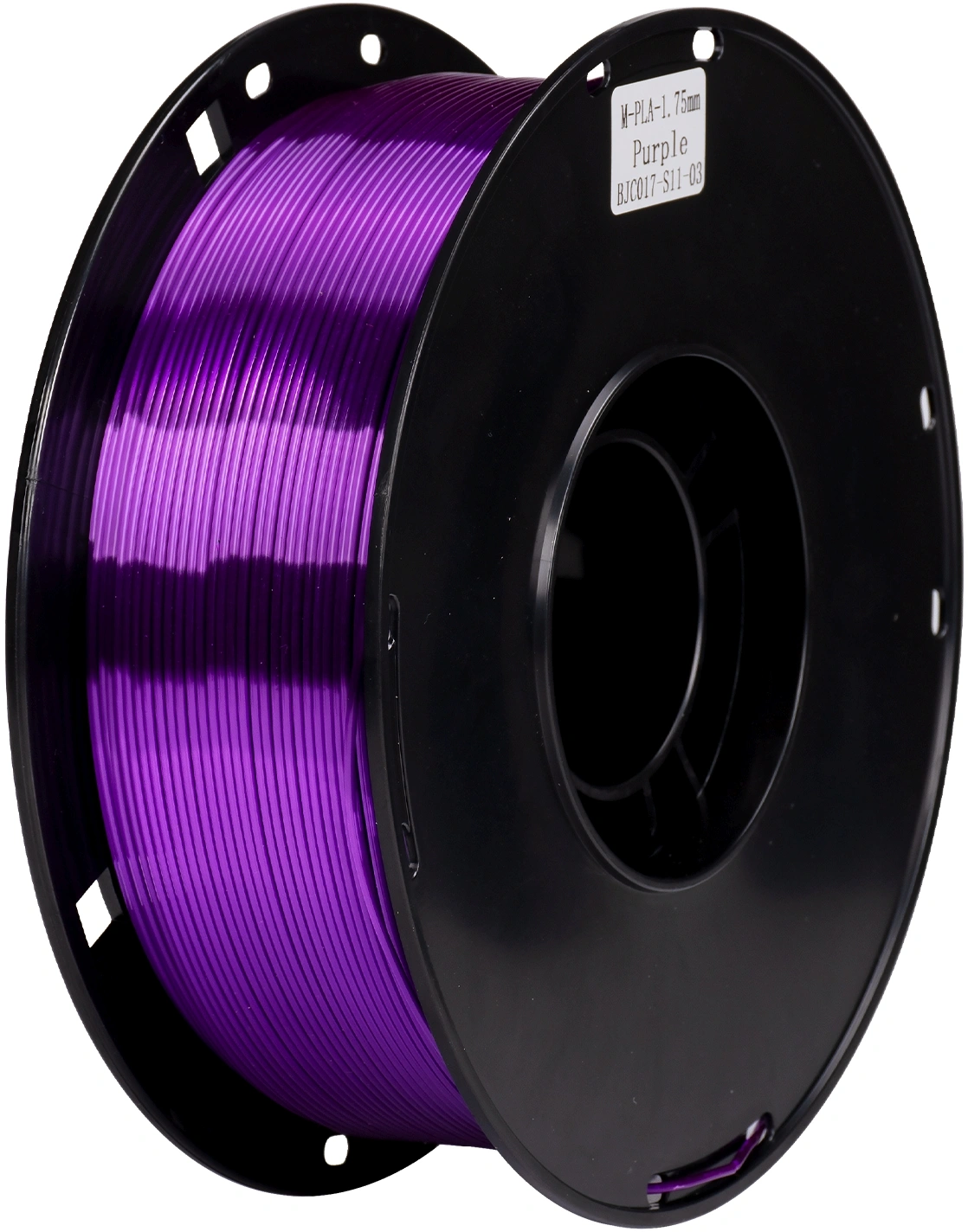 Пластик для принтера 3D Cactus CS-3D-PLA-1KG-S-PURP PLA SILK d1.75мм 1кг L326м 1цв.