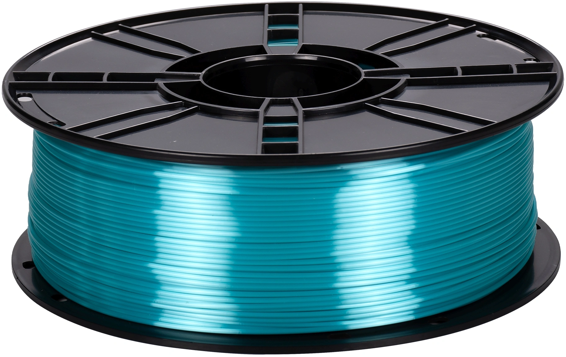 Пластик для принтера 3D Cactus CS-3D-PLA-1KG-S-CYAN PLA SILK d1.75мм 1кг L326м 1цв. — миниатюра 2