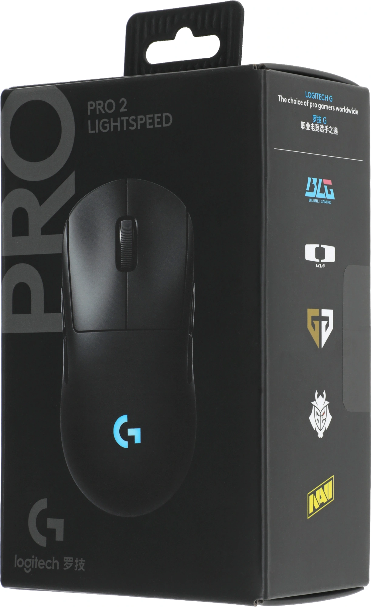 Мышь Logitech G Pro 2 Lightspeed черный оптическая 44000dpi беспров. USB 7but (910-007299) — миниатюра 20
