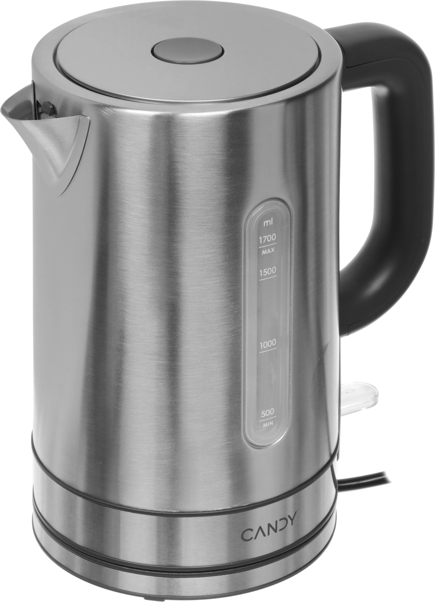 Чайник электрический Candy CK-204 1.7л. 2200Вт графит корпус: нерж.сталь (FM04W3D00RU) — фото 1