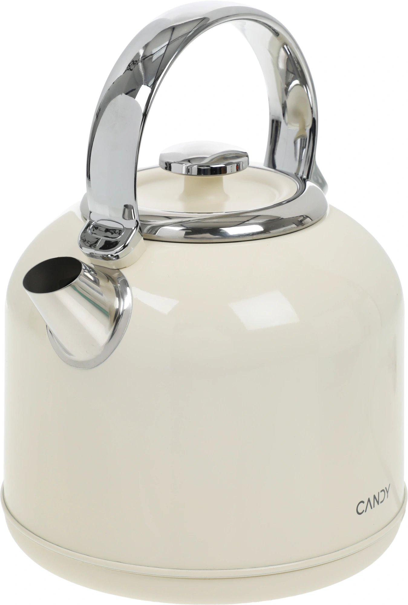 Чайник электрический Candy CK-205 1.7л. 2200Вт слоновая кость корпус: нерж.сталь (FM04W2D00RU) — миниатюра 2