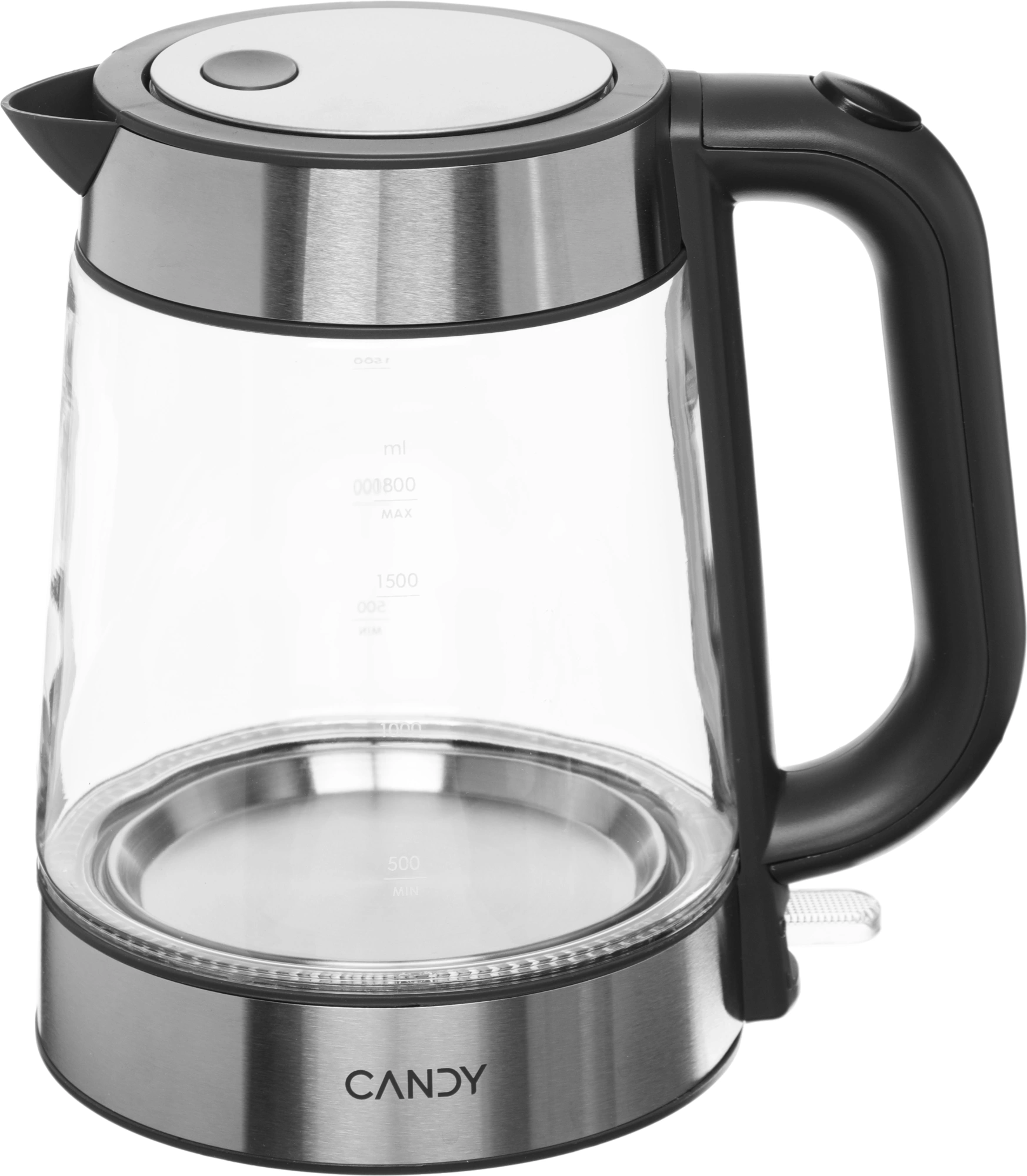 Чайник электрический Candy CK-303 1.8л. 2200Вт графит корпус: стекло/пластик (FM04X0D00RU) — миниатюра 8