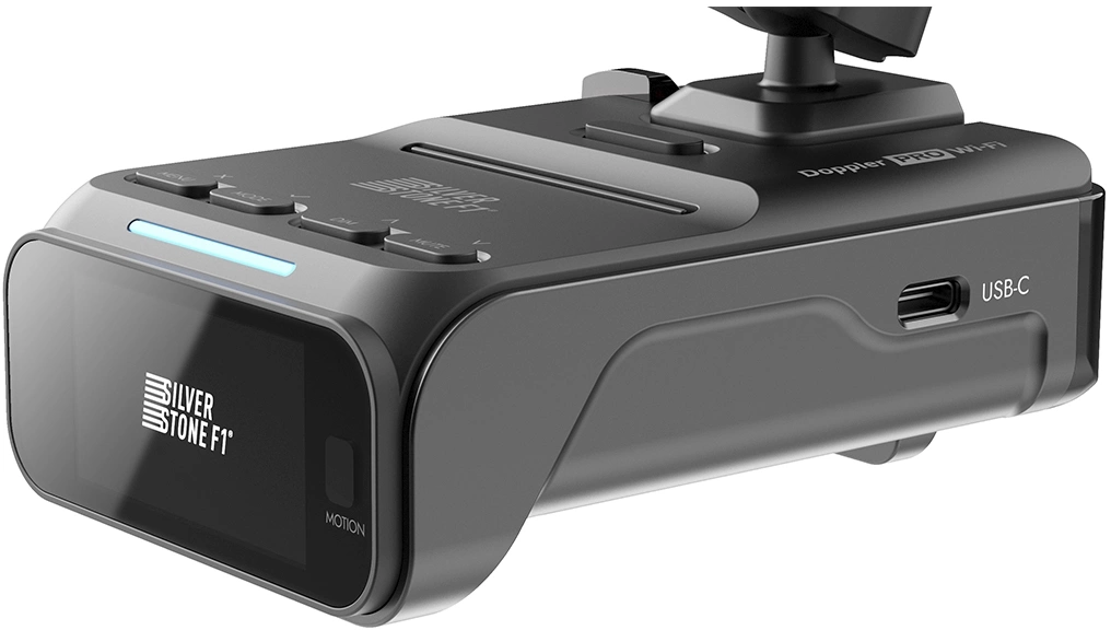 Радар-детектор Silverstone F1 Doppler Pro GPS приемник черный — миниатюра 3
