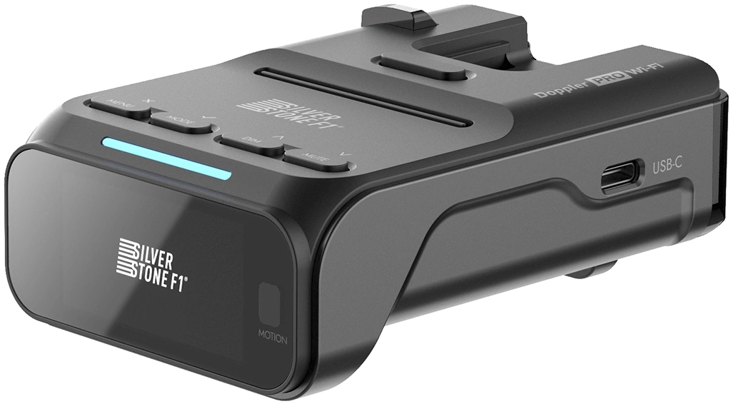 Радар-детектор Silverstone F1 Doppler Pro GPS приемник черный — миниатюра 7