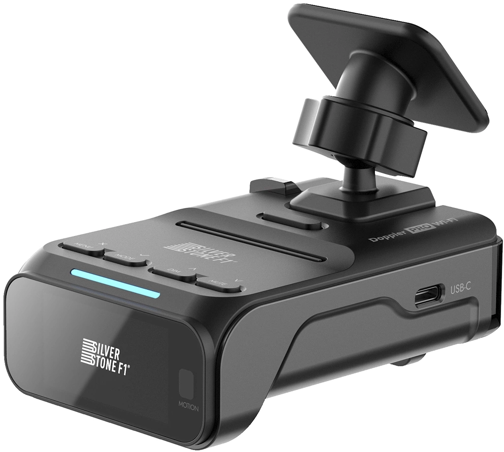 Радар-детектор Silverstone F1 Doppler Pro GPS приемник черный — миниатюра 8