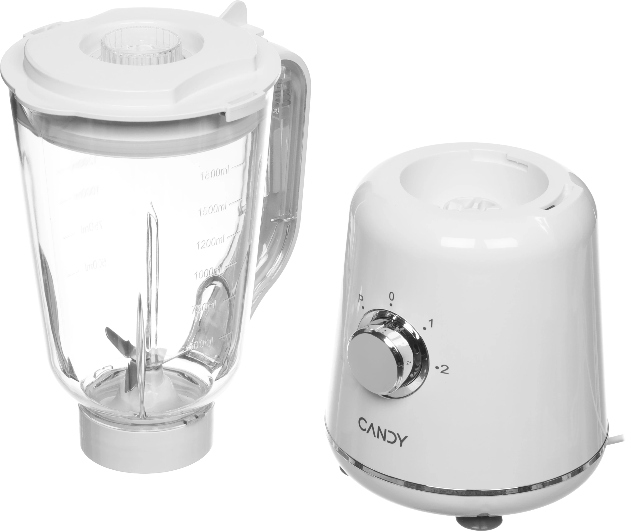 Блендер стационарный Candy CB-150 800Вт белый — миниатюра 8