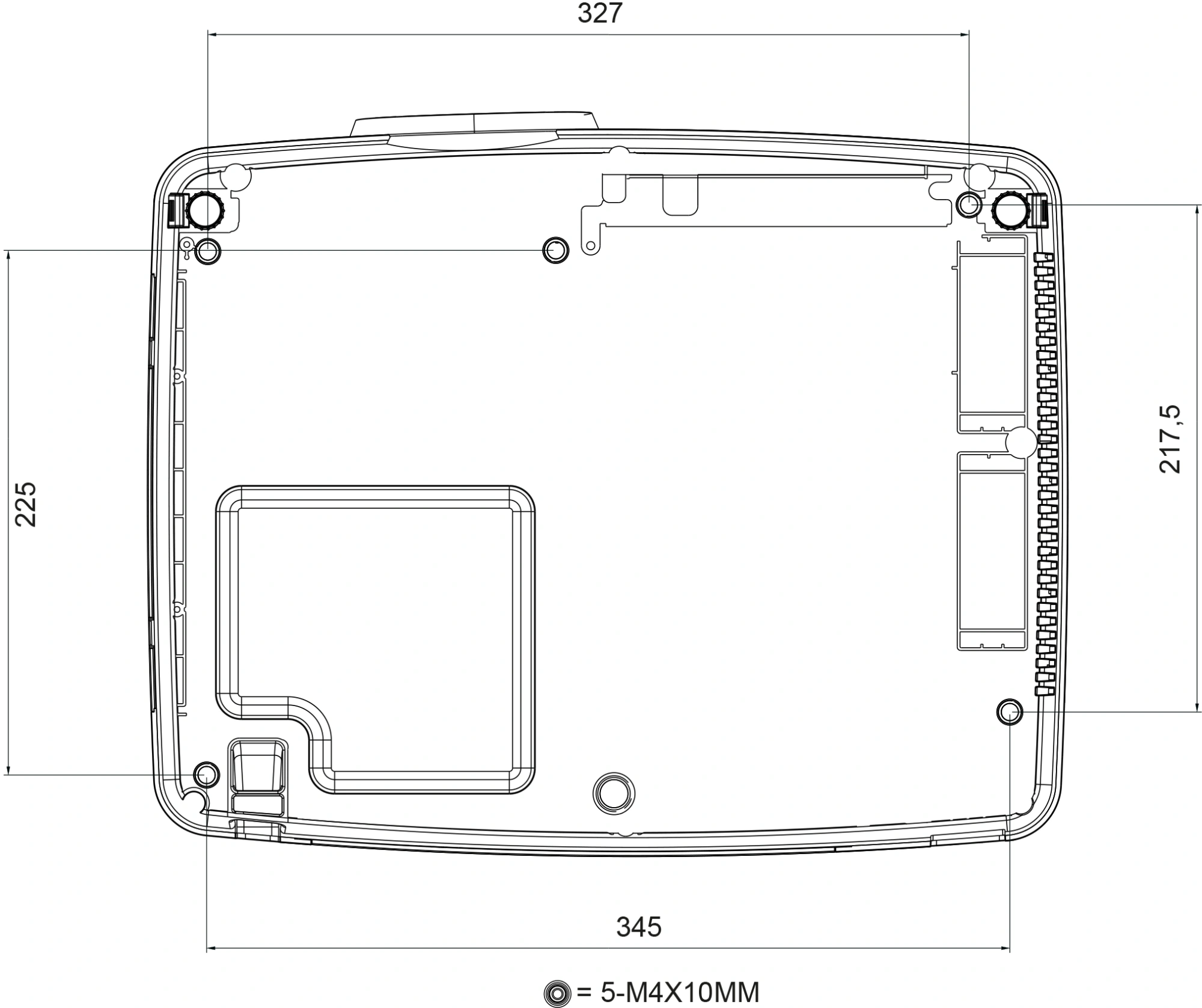 Проектор Cactus Bright CS-S4.WT 3LCD 104000Lm LS 6500Lm ANSI (1920x1200) 30000:1 ресурс лампы:10000часов 1xUSB typeA 1xUSB typeB 2xHDMI 4.45кг — миниатюра 15