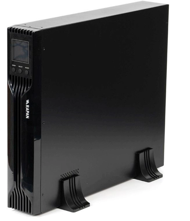 Источник бесперебойного питания Бастион Rapan 1000-RACK-IN-2X9 700Вт 1000ВА черный — фото 1