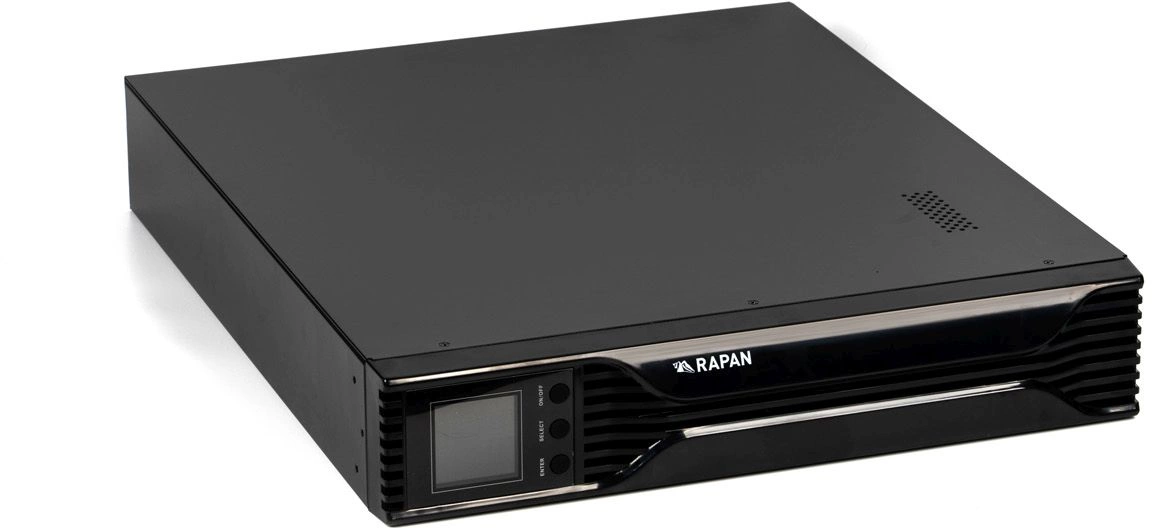 Источник бесперебойного питания Бастион Rapan 1000-RACK-IN-2X9 700Вт 1000ВА черный — миниатюра 5