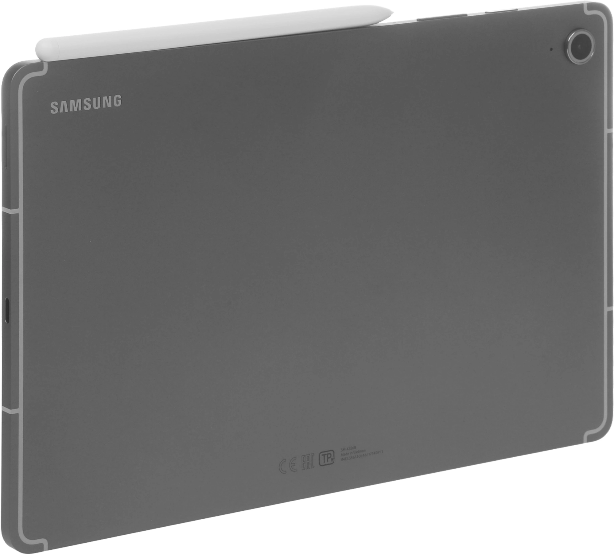 Планшет Samsung Galaxy Tab S10 FE SM-X526B 1580 (2.9) 8C RAM8Gb ROM128Gb 10.9" TFT 2304x1440 5G eSIM Android 15 серый 13Mpix 12Mpix BT WiFi microSD 1Tb 8000mAh — миниатюра 25