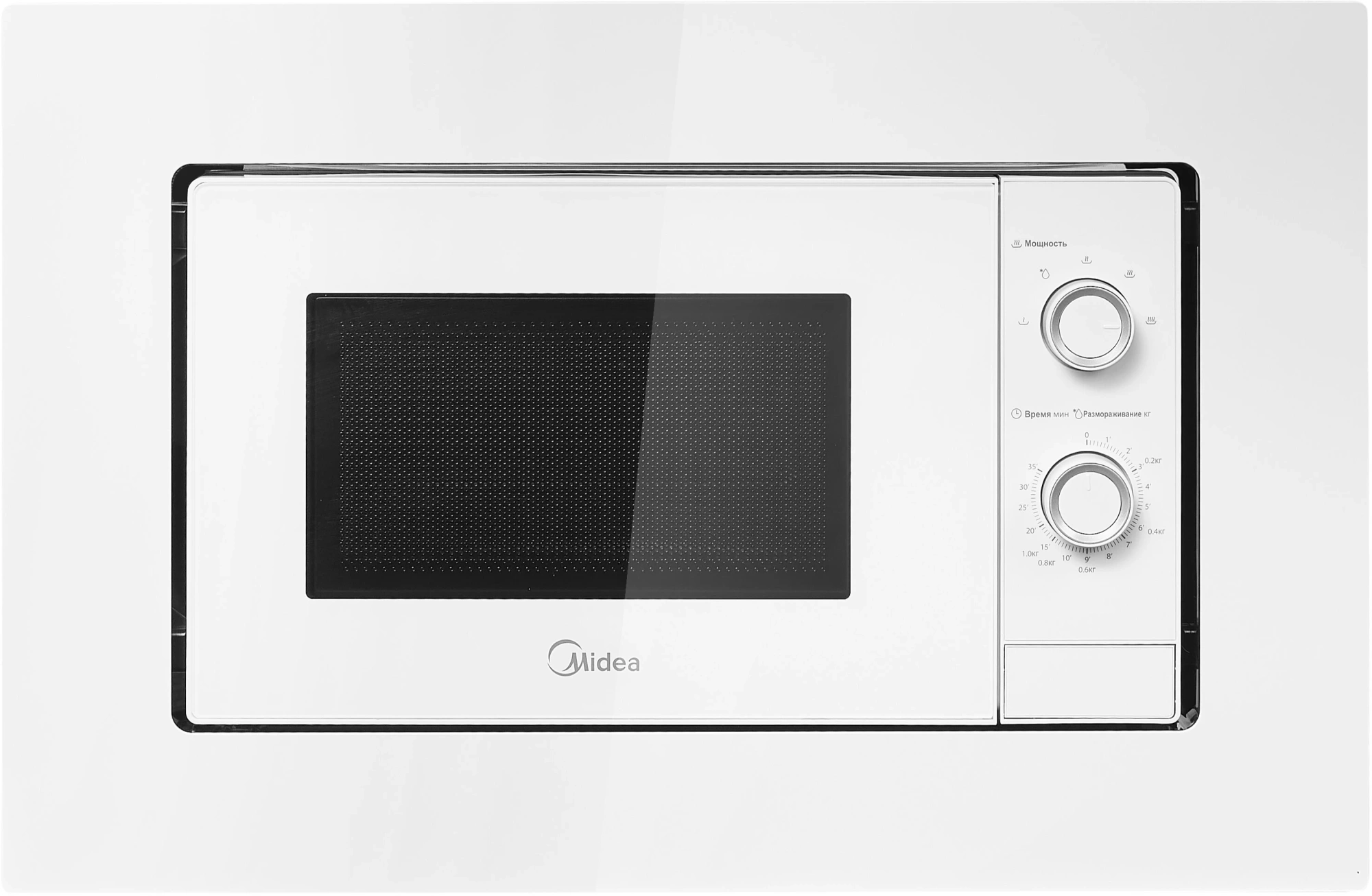 Микроволновая печь Midea MI50203W 20л. 700Вт белый (встраиваемая) — фото 1