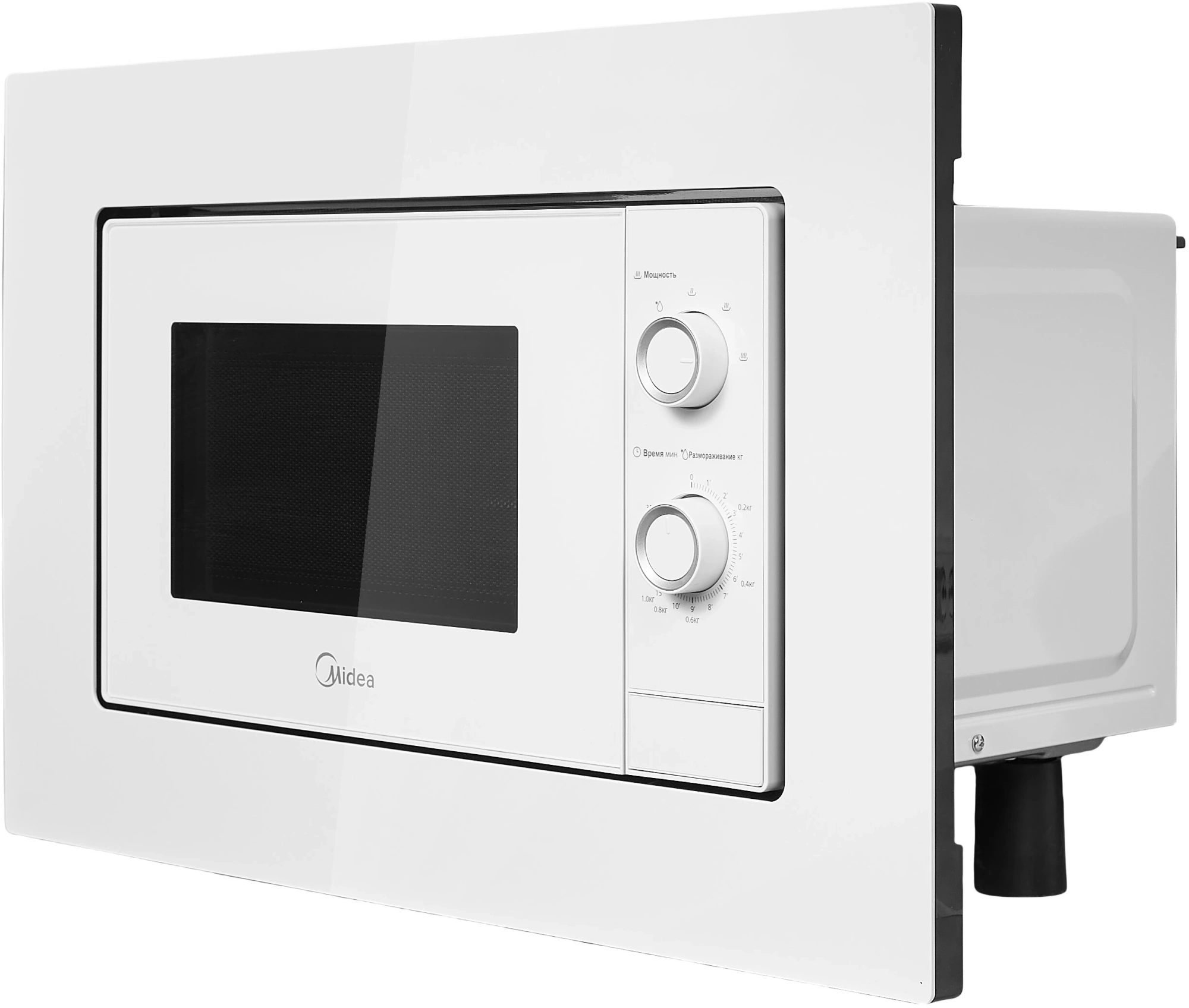 Микроволновая печь Midea MI50203W 20л. 700Вт белый (встраиваемая) — миниатюра 2