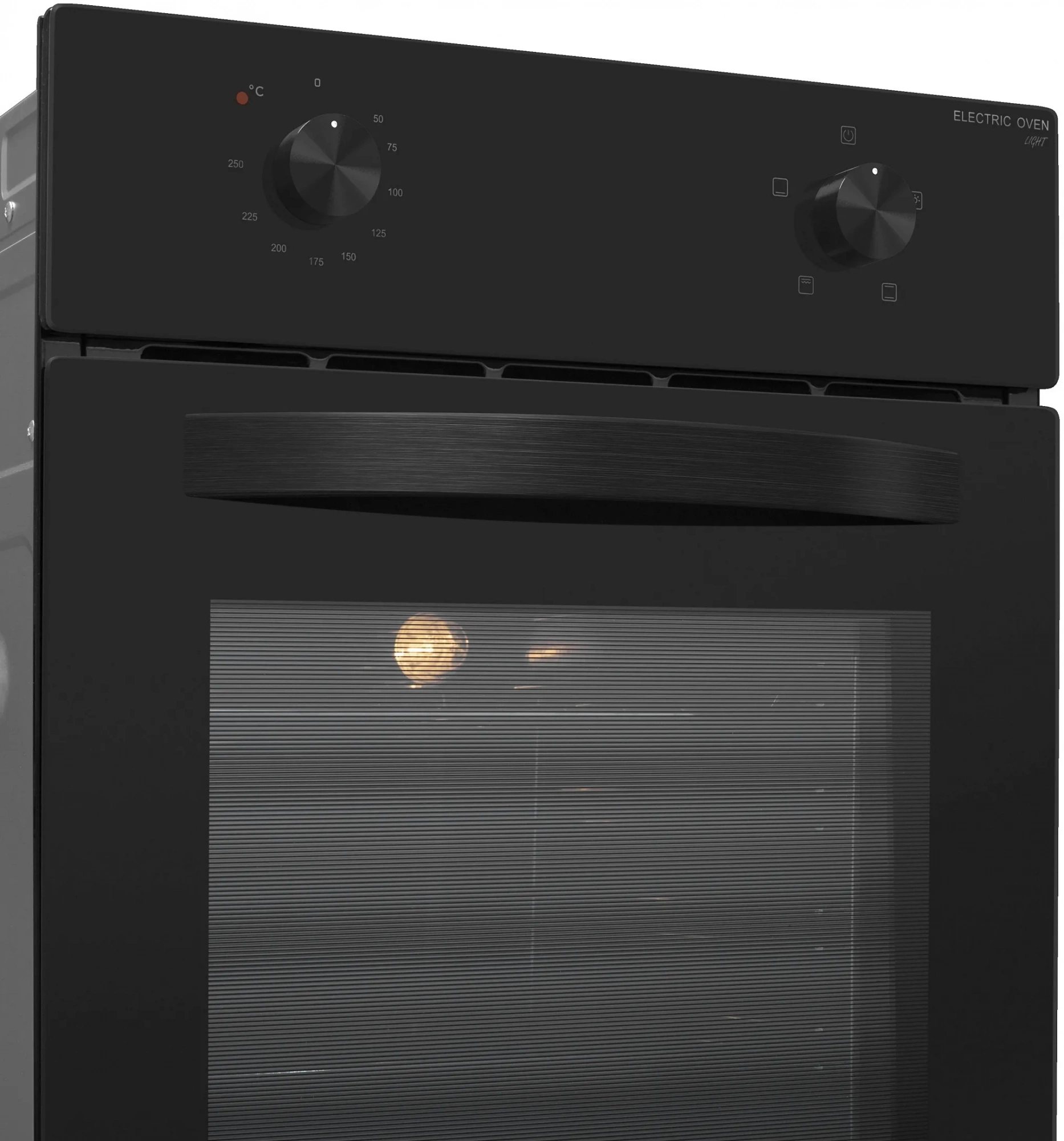 Духовой шкаф Электрический Meferi Light MEO454BK черный/нержавеющая сталь — миниатюра 5