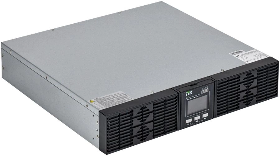 Источник бесперебойного питания ITK EOR-0003KVA-1-006 3000Вт 3000ВА черный — фото 1