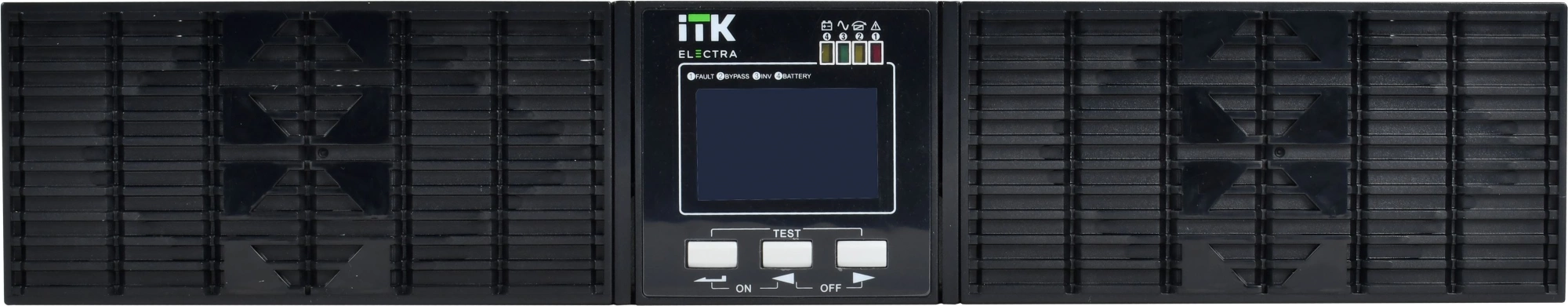 Источник бесперебойного питания ITK EOR-0003KVA-1-006 3000Вт 3000ВА черный — миниатюра 2