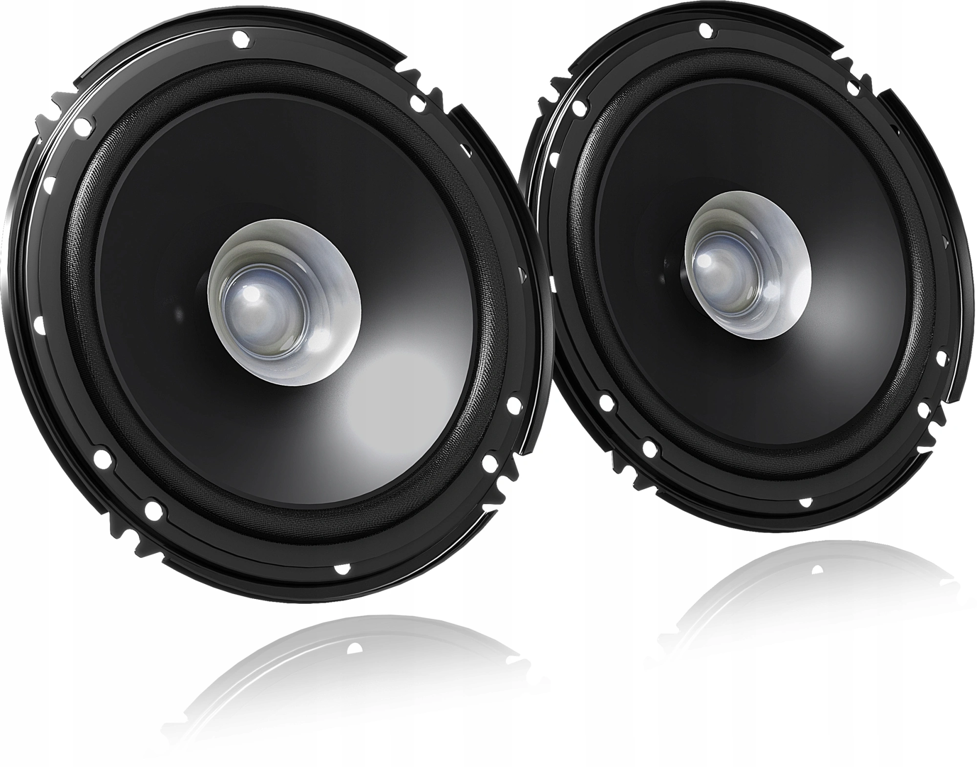 Колонки автомобильные JVC CS-J610X (без решетки) 300Вт 92дБ 4Ом 14.24см (6дюйм) (ком.:2кол.) коаксиальные однополосные — фото 1