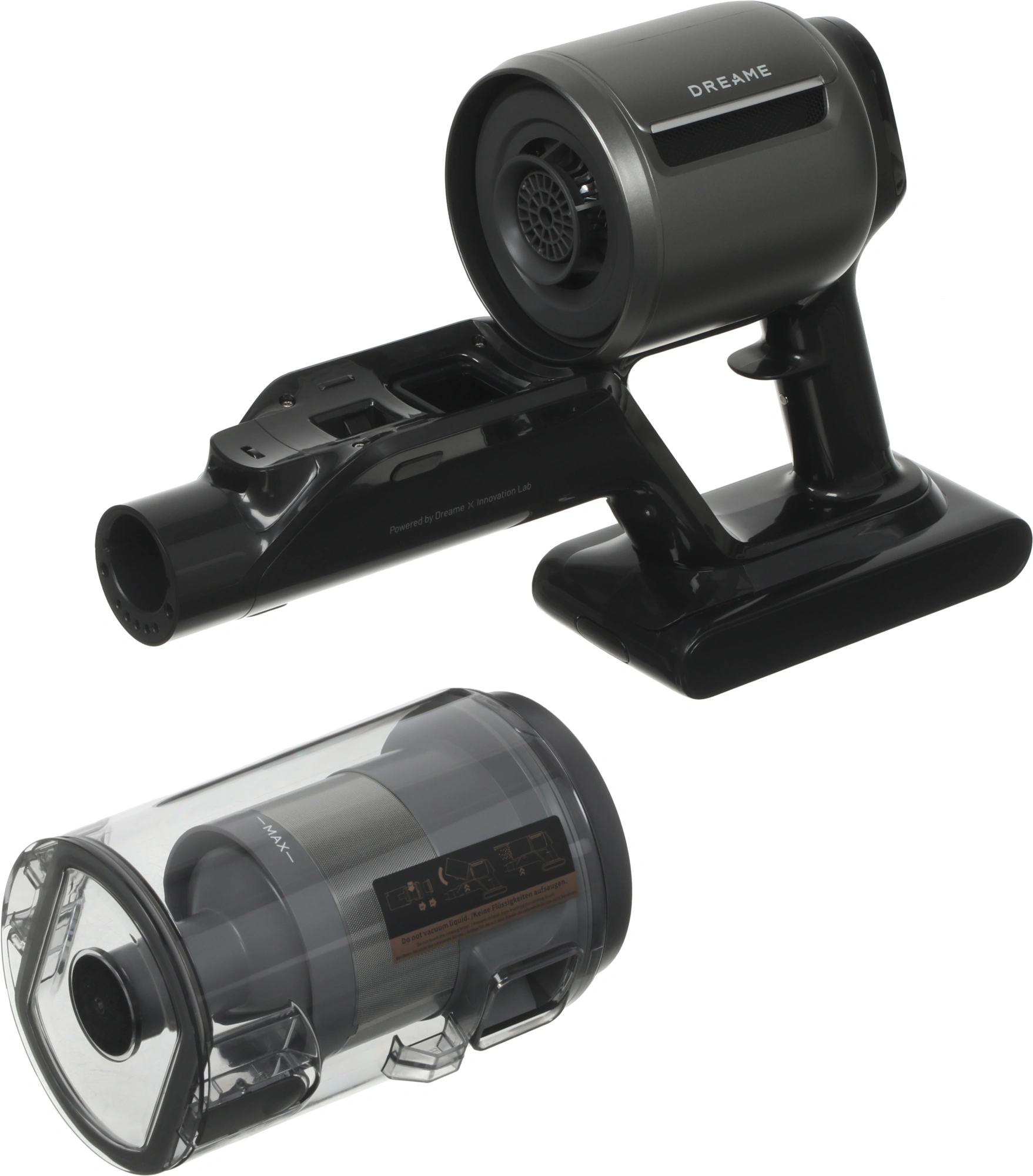 Пылесос Dreame Z-Series Z30 Aqua Cycle 855Вт черный/серый — миниатюра 24