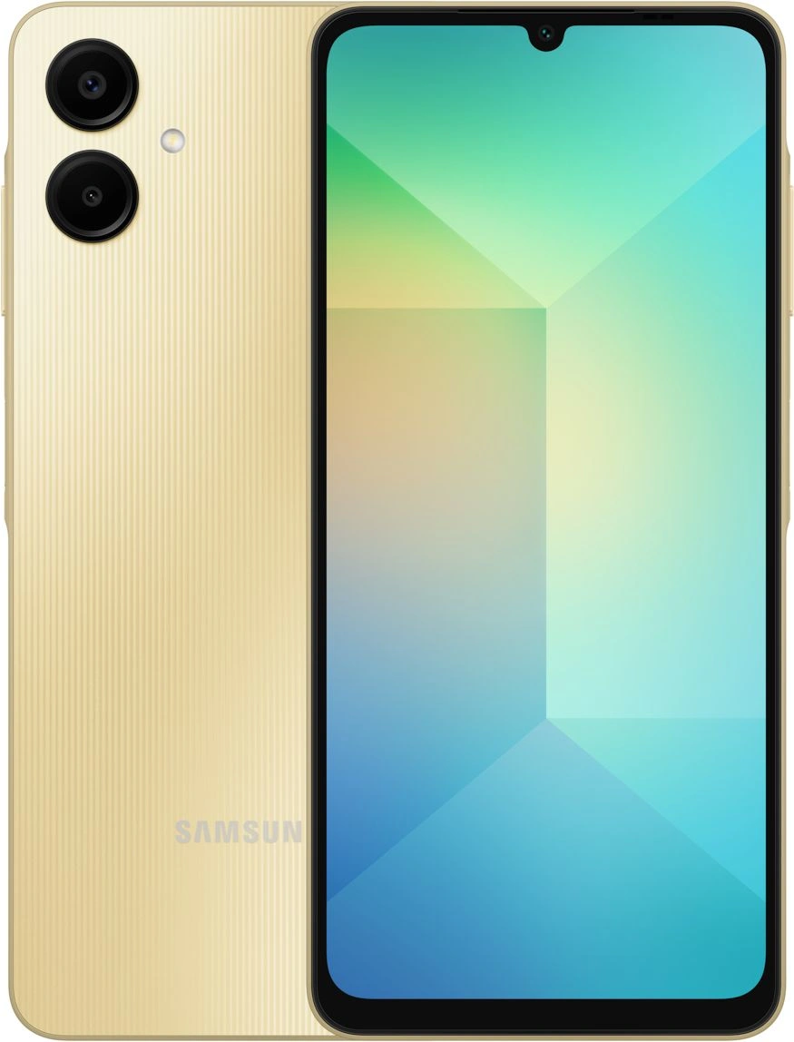 Смартфон Samsung SM-A065F Galaxy A06 128Gb 6Gb золотистый (SM-A065FZDHCAU)