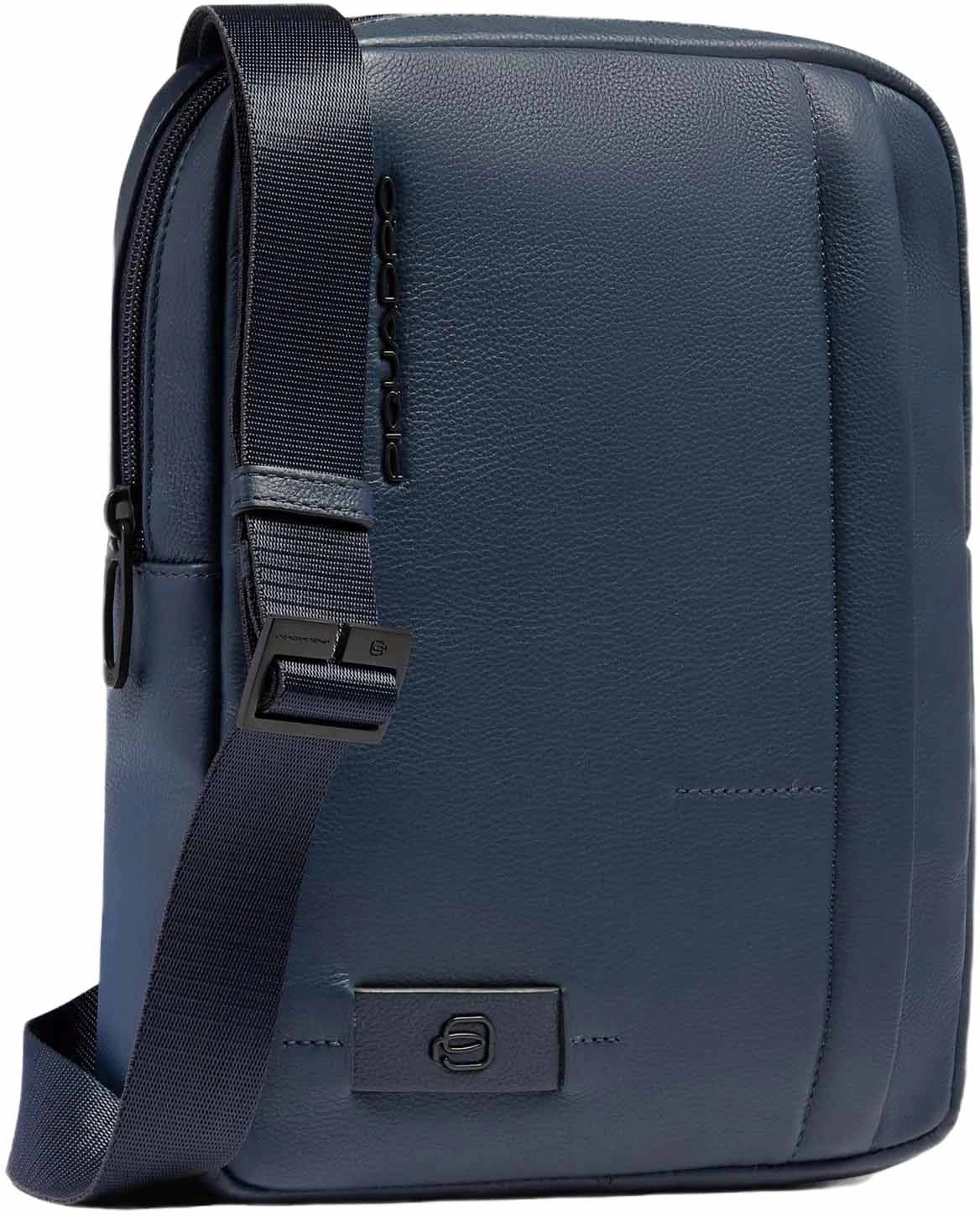 Сумка кросс-боди мужская Piquadro Russel CA1816W137/BLU синяя натур.кожа — миниатюра 2