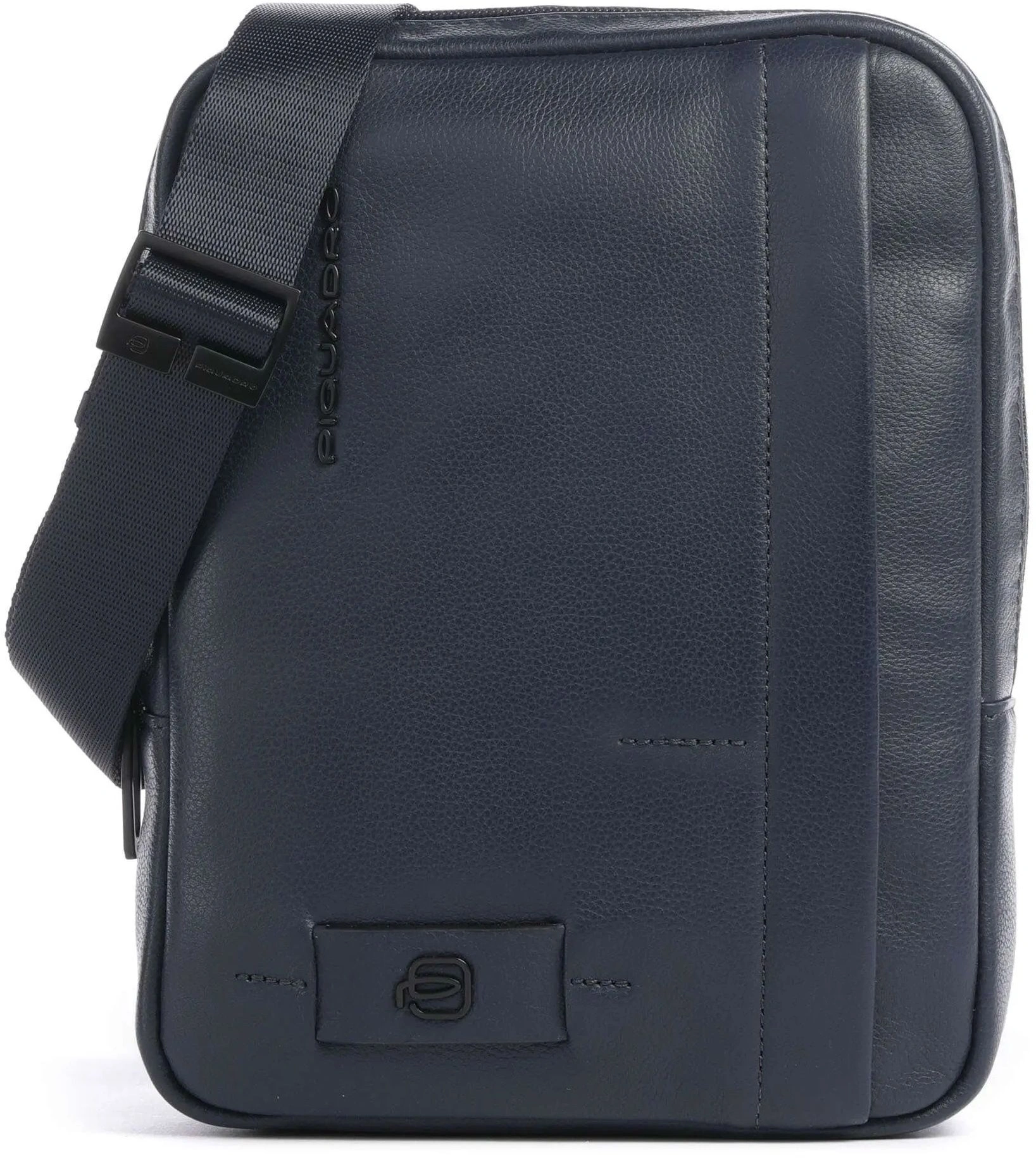 Сумка кросс-боди мужская Piquadro Russel CA3084W137/BLU синяя натур.кожа — фото 1